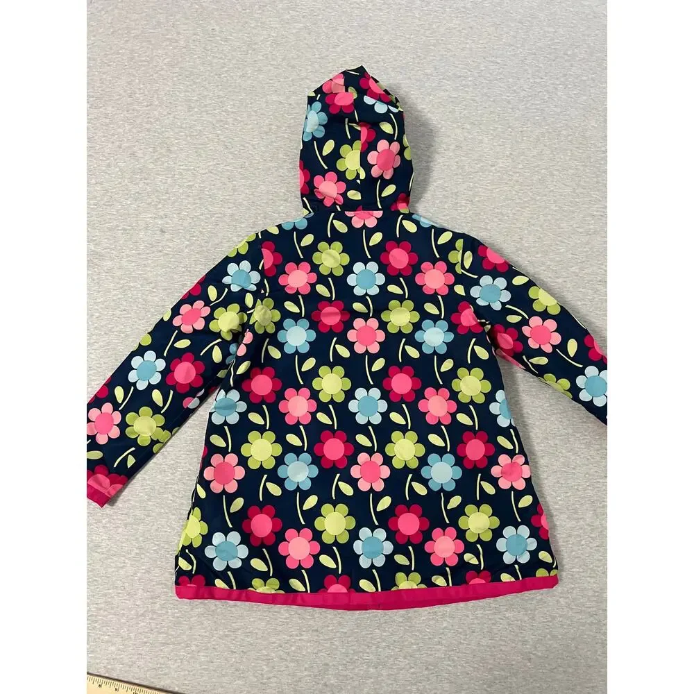 Gymboree Retro Floral Rain Wind‎ Jacket - Girls Medium